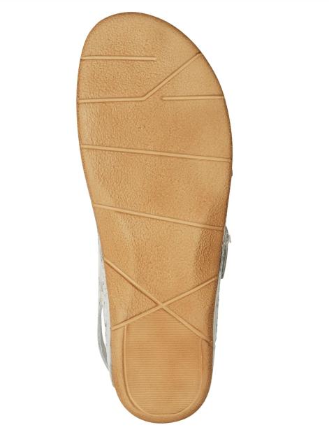 Naturläufer Sandalen Mit Blumenmotiv Artikelnummer: 1578122