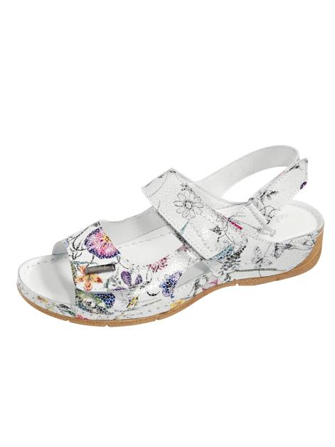 Naturläufer Sandalen mit Blumenmotiv Artikelnummer: 1578122