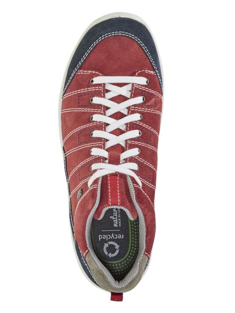 Naturläufer Schnürschuh Mit Kontrastfarbenen Steppnähten Artikelnummer: 1518034