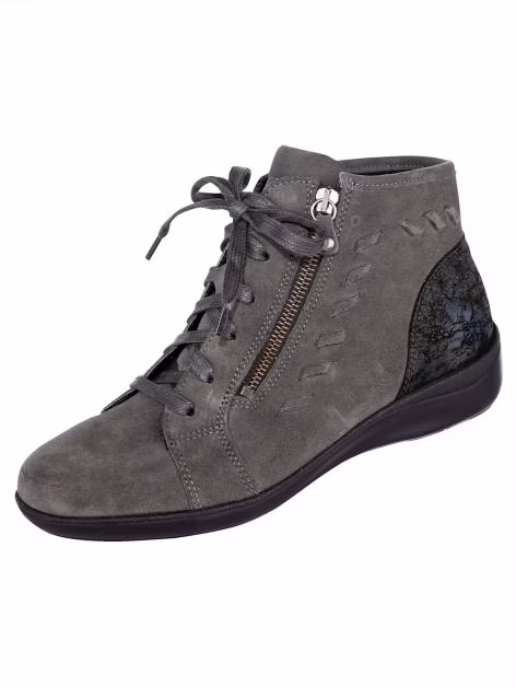 Naturläufer Stiefelette mit farblich abgesetzter Fersenkappe Artikelnummer: 1797917.00001