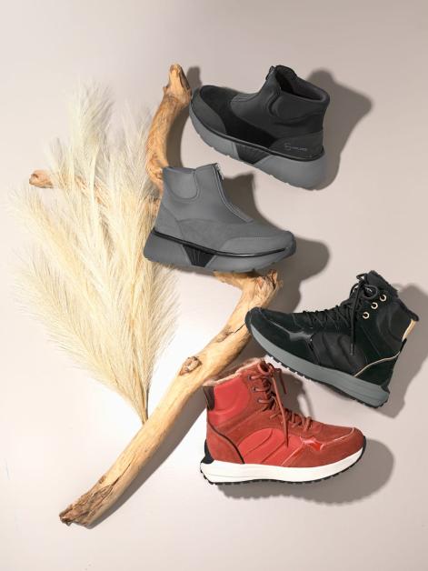 24 Hours Stiefelette Mit Sportivem Front Zipper Artikelnummer: 1895221