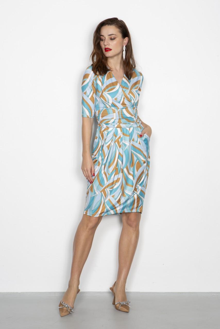 Marivie Boss, I need more money swearly türkis Dress