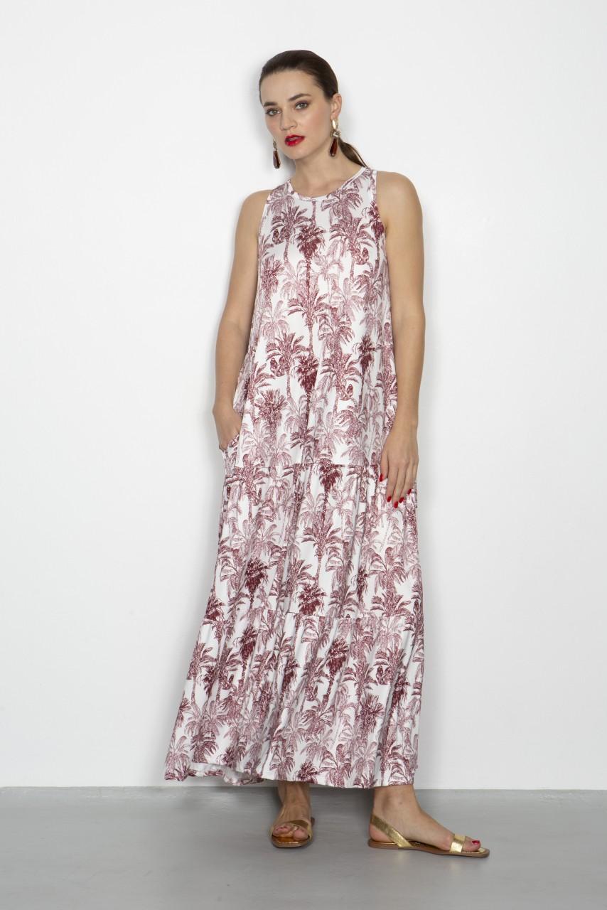 Marivie Darling jungle white Dress