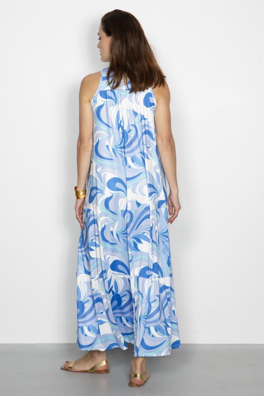 Marivie Darling Swearly Blue/mint Dress