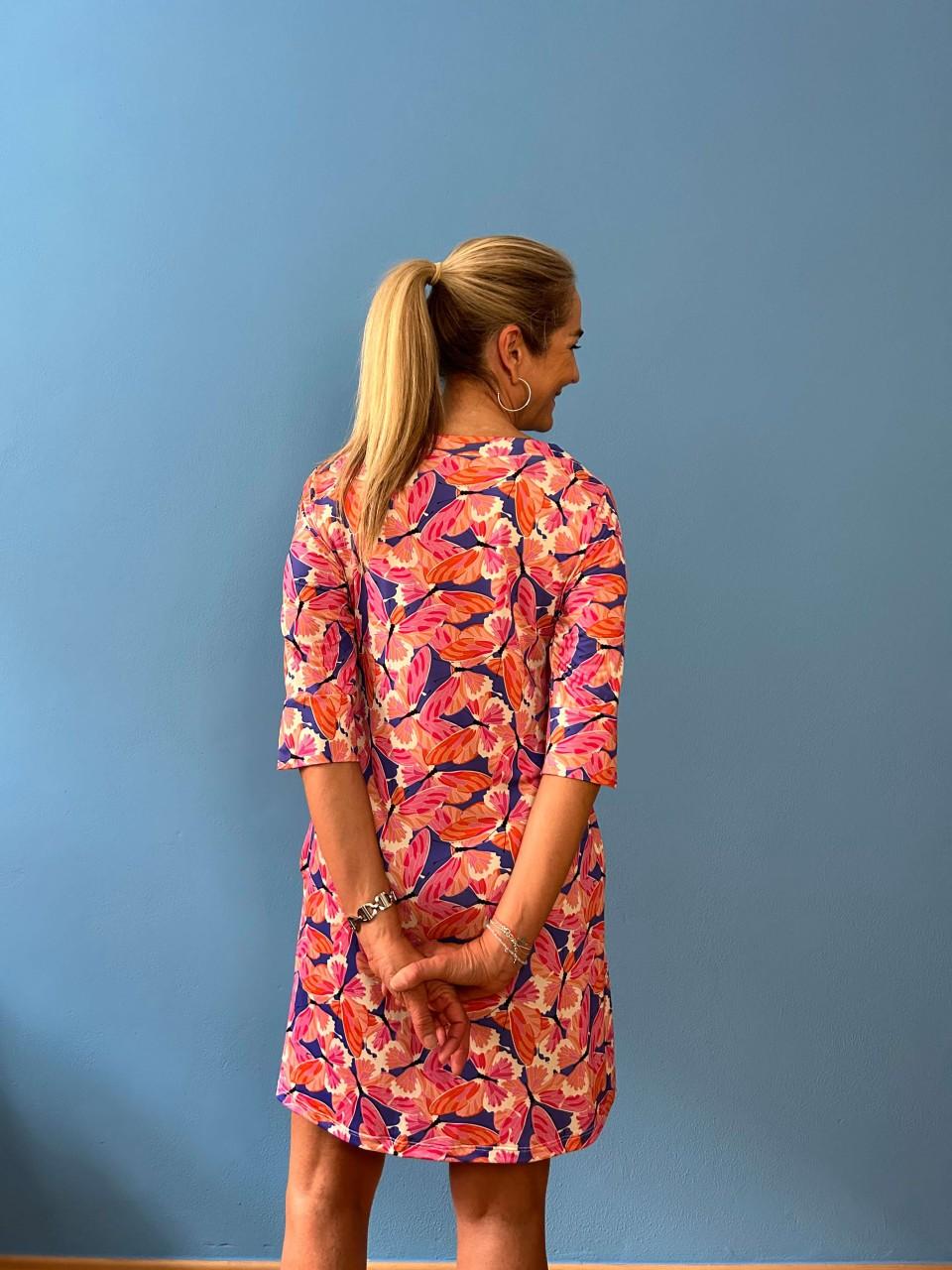 Marivie Happy Fantasy Orange Dress