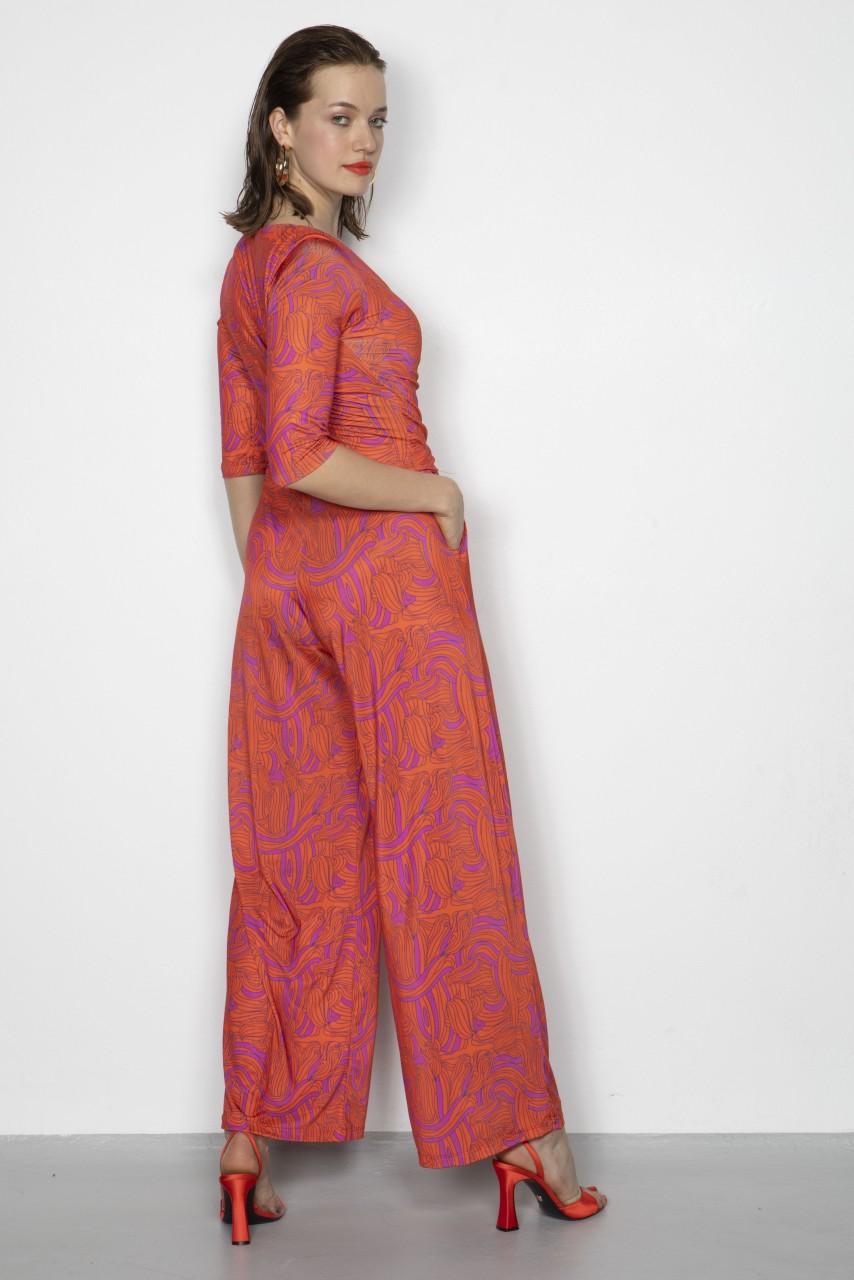 Marivie Jump In Swearly Orange Jumper