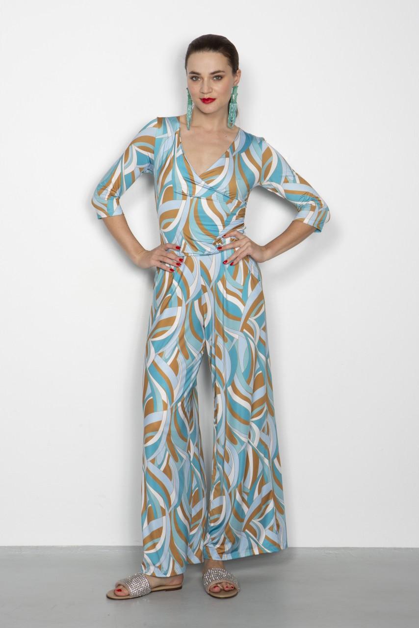 Marivie Jump in swearly türkis Jumper