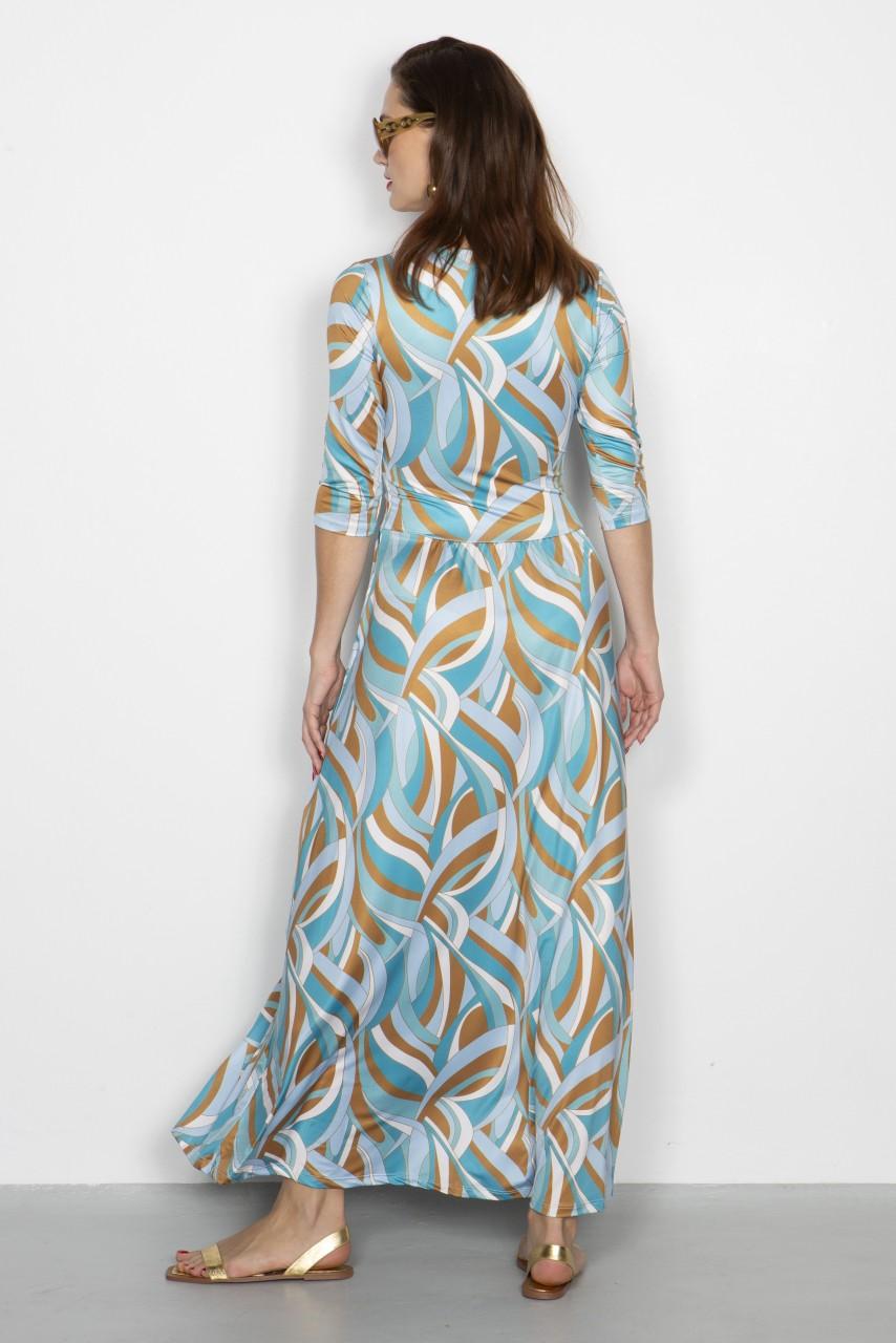 Marivie Magic Swearly Türkis Dress