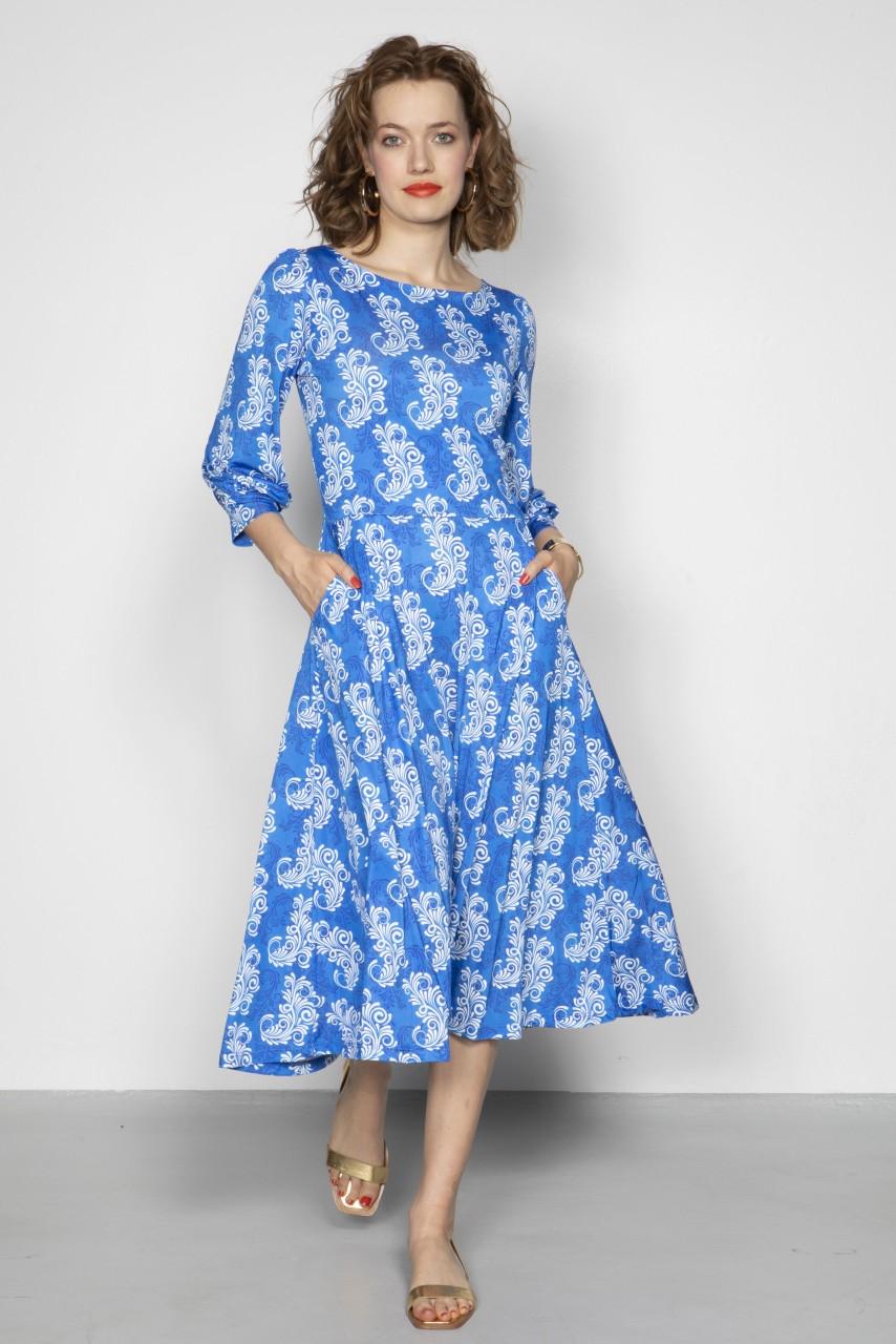 Marivie Pretty Ornamental White Dress