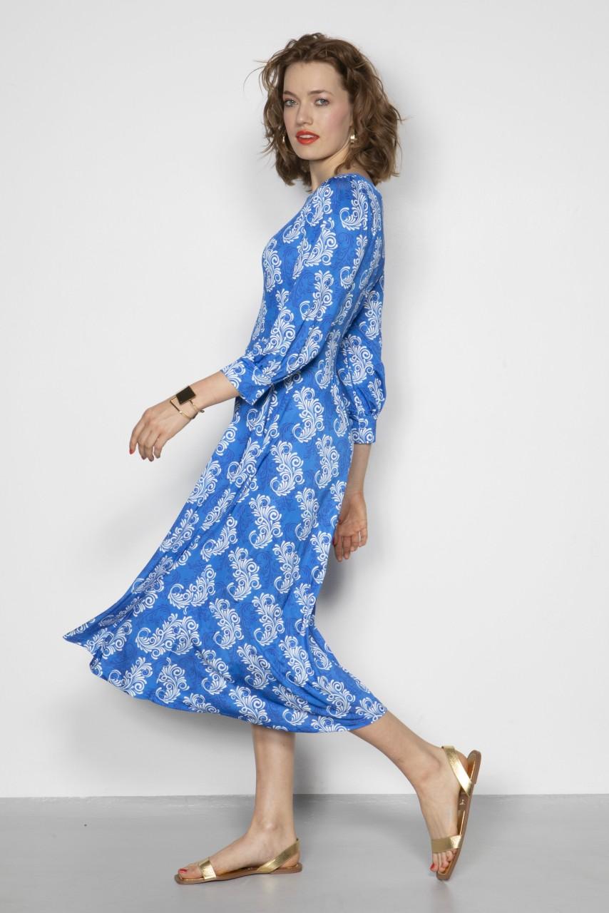 Marivie Pretty Ornamental White Dress