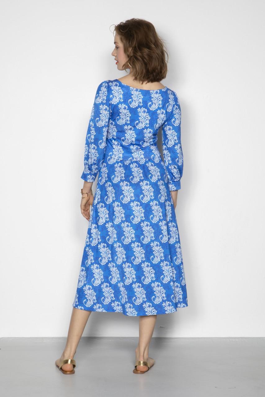 Marivie Pretty Ornamental White Dress