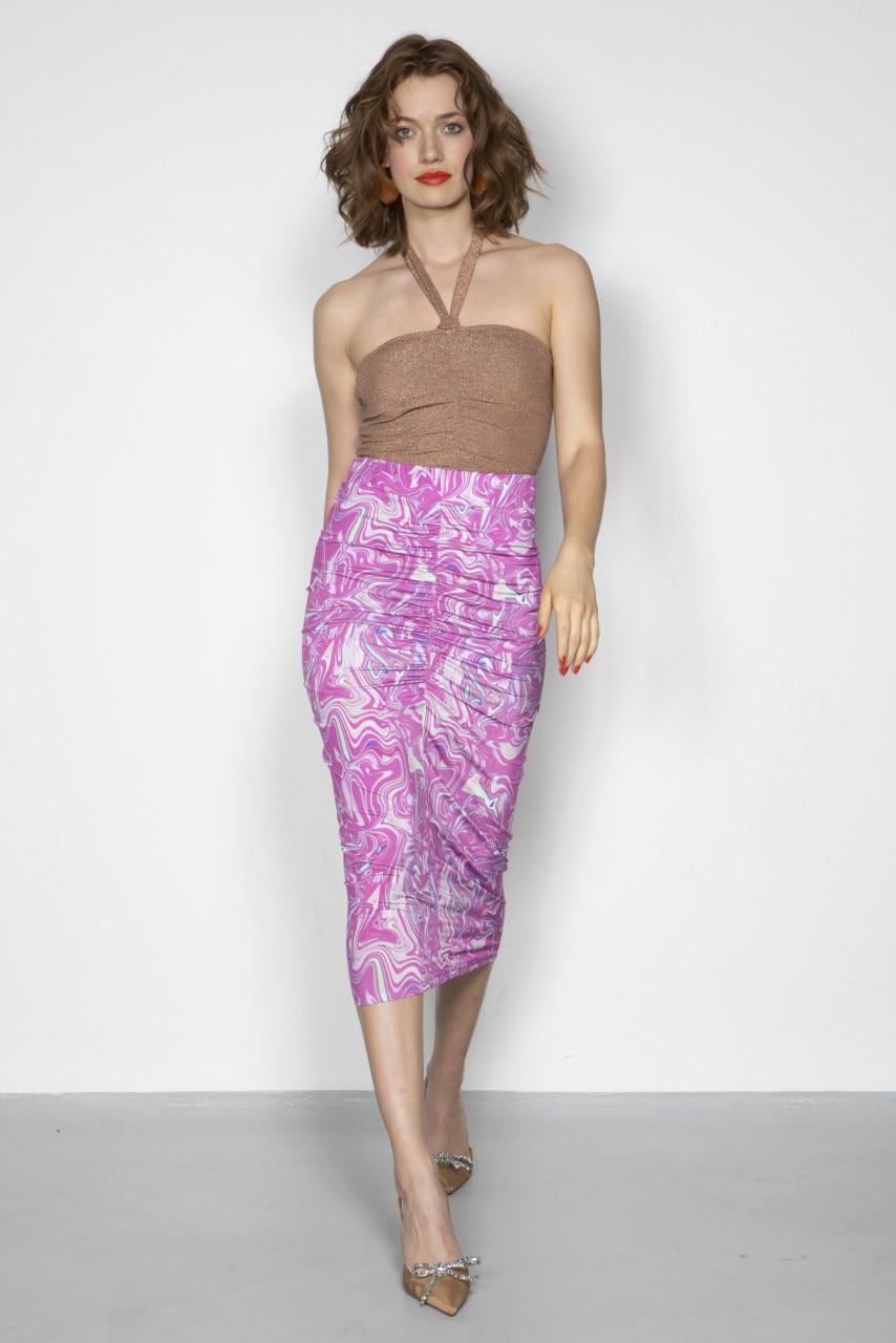 Marivie Rock - Sugar marble magenta Rock