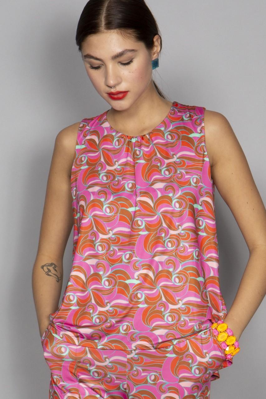 Marivie Superduper pucci pink Oberteil