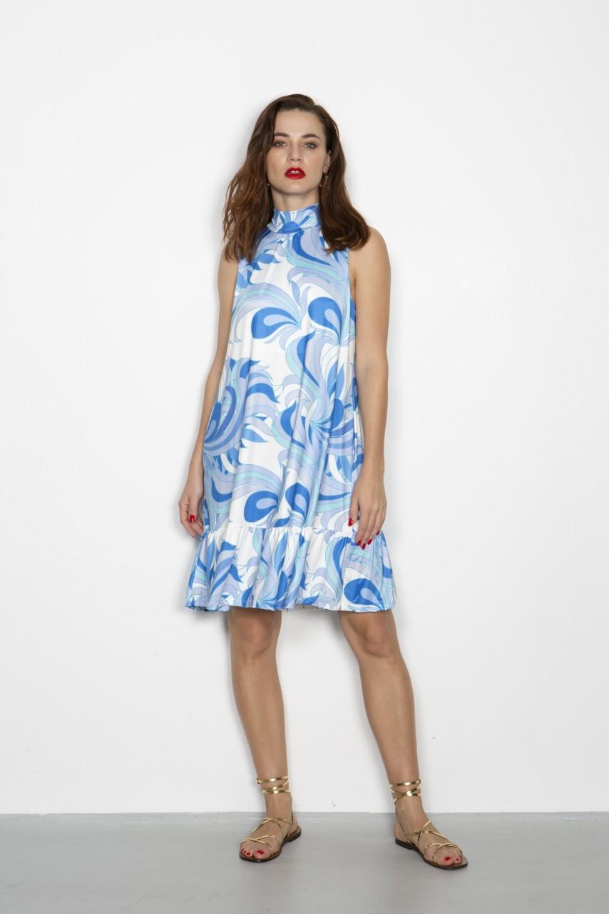 Marivie Swing swearly blue/mint Dress