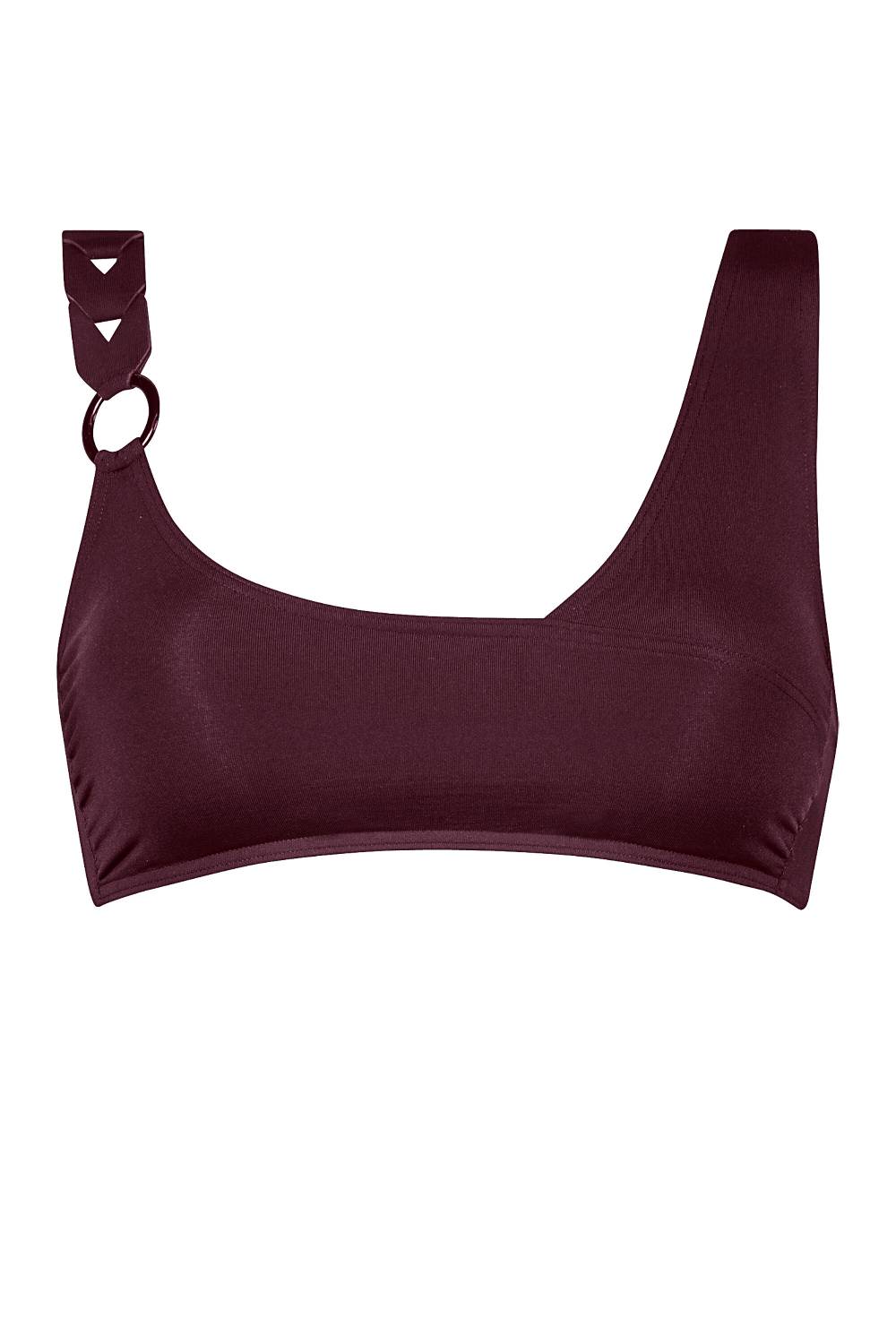 Maryan Mehlhorn ASYMMETRIC BRALETTE