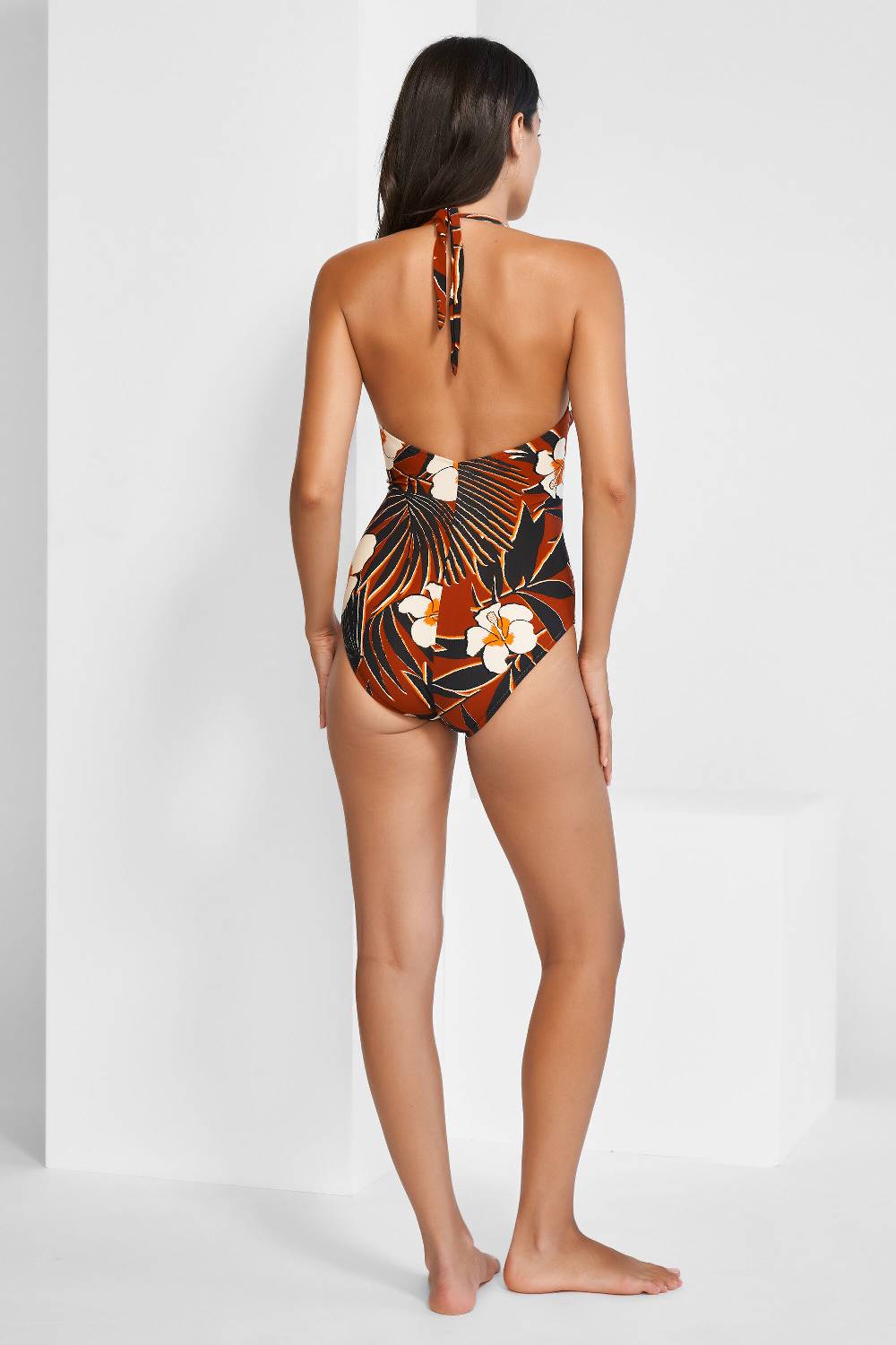 Maryan Mehlhorn HALTER SWIMSUIT