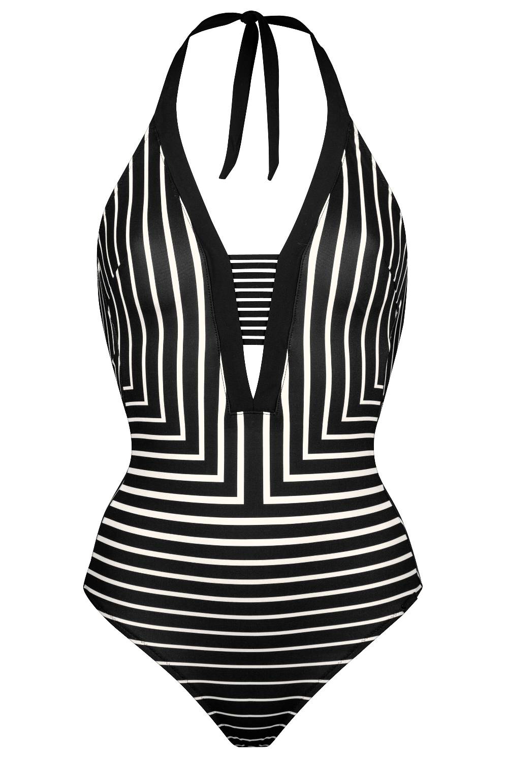 Maryan Mehlhorn HALTER SWIMSUIT
