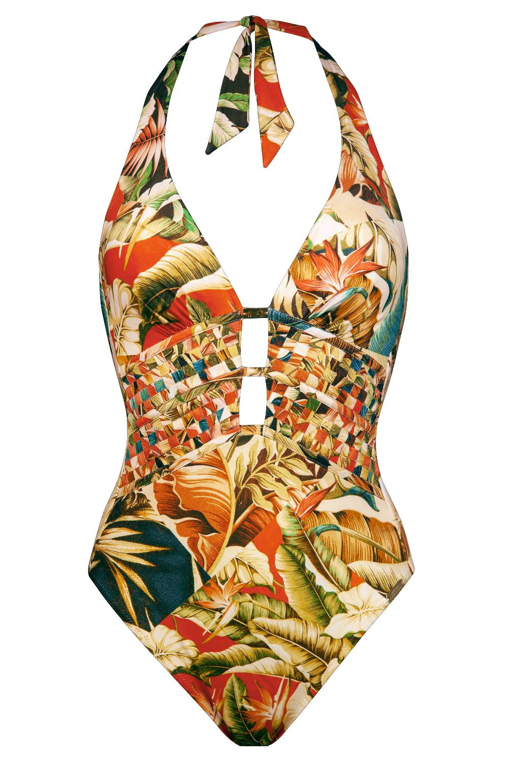Maryan Mehlhorn HALTER SWIMSUIT