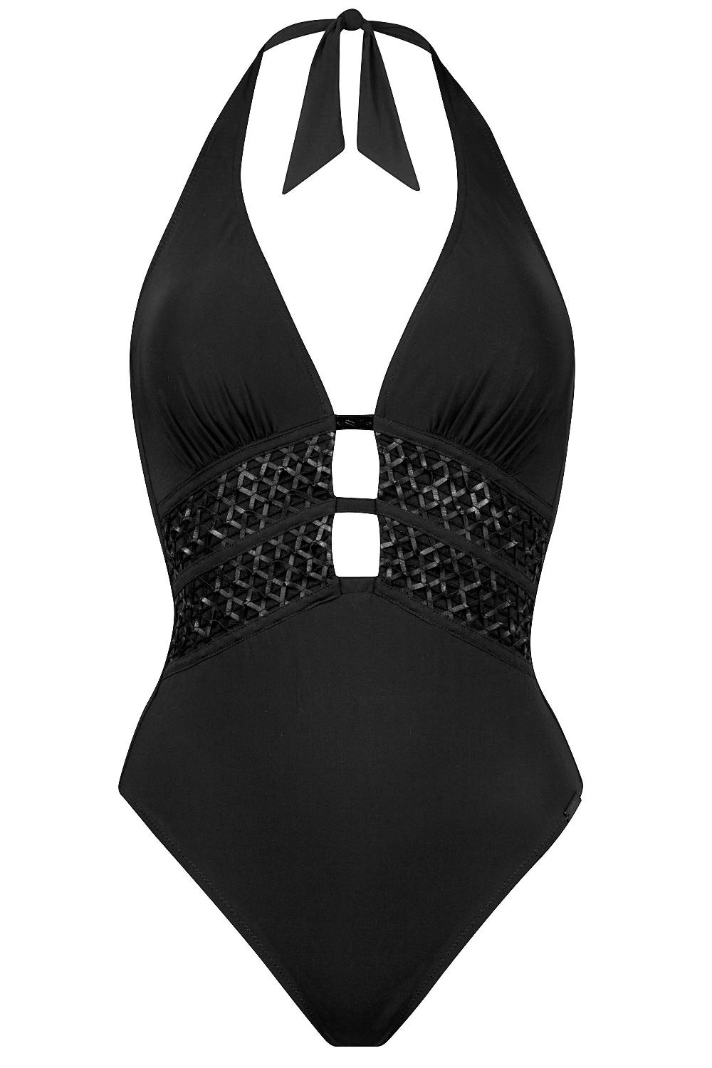 Maryan Mehlhorn HALTER SWIMSUIT