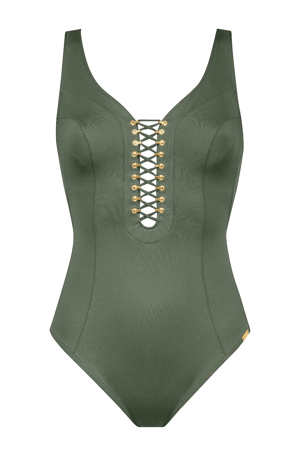 Maryan Mehlhorn LACING SWIMSUIT