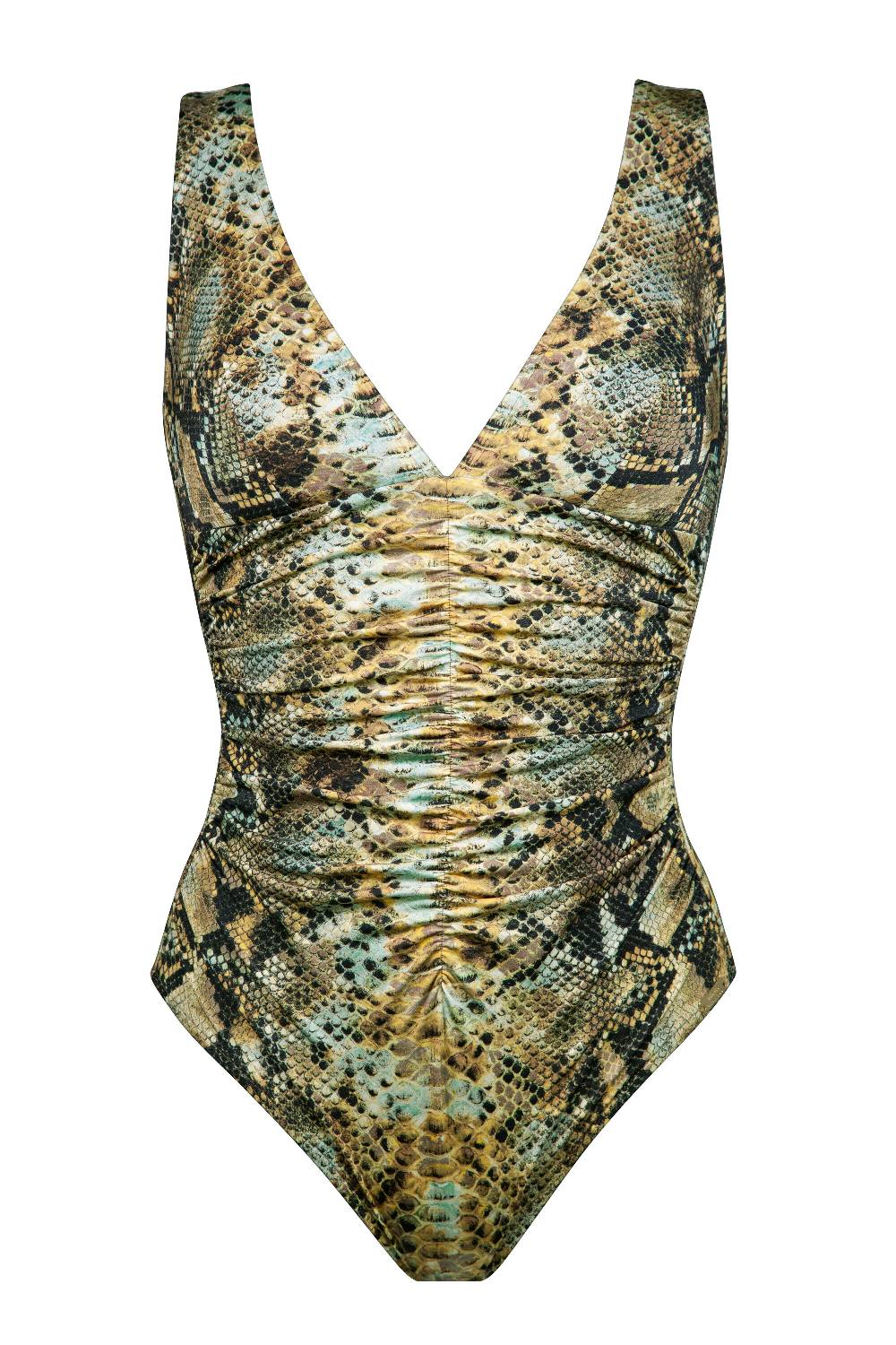 Maryan Mehlhorn LOW-PLUNGE SWIMSUIT