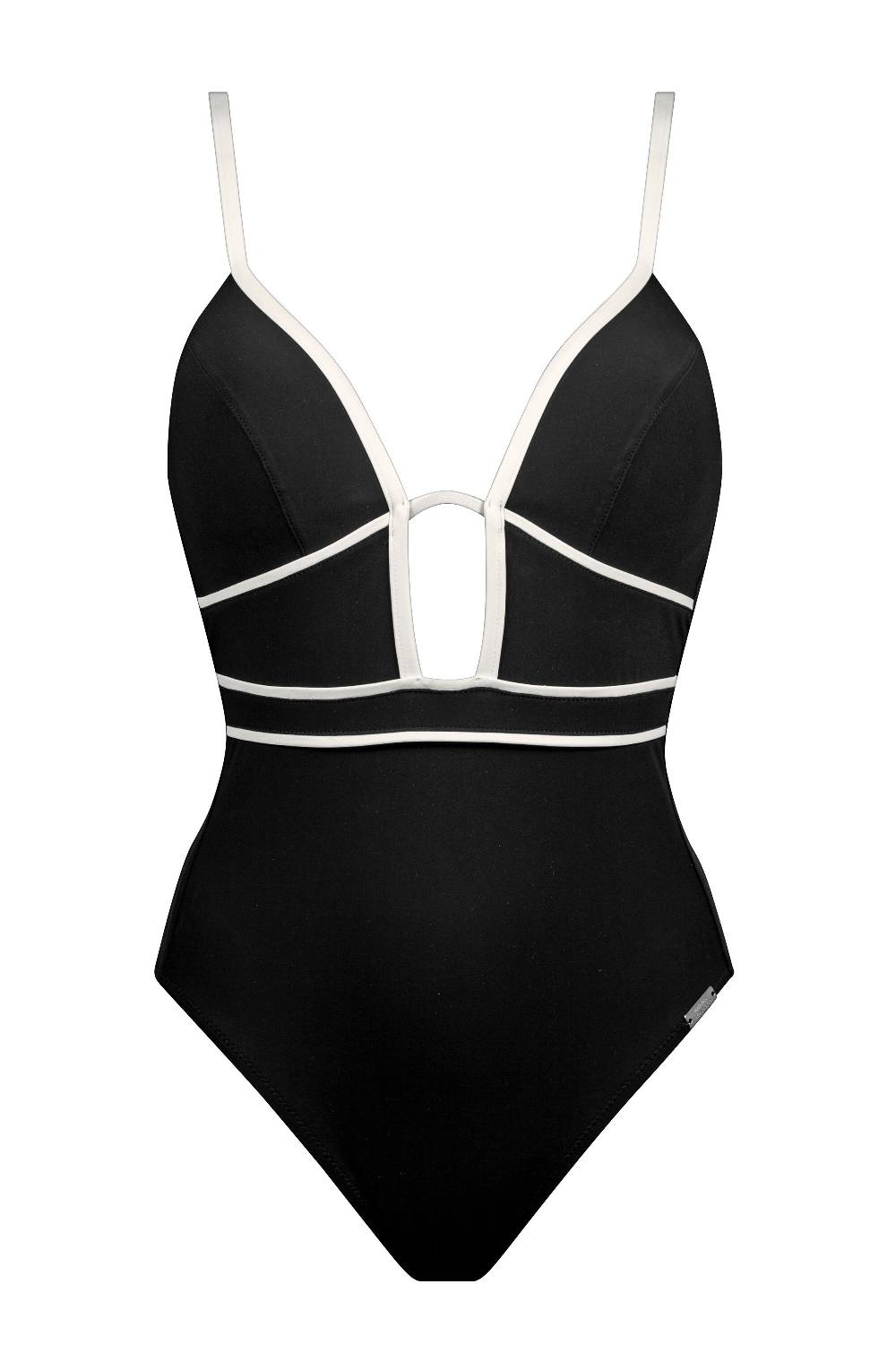 Maryan Mehlhorn LOW-PLUNGE SWIMSUIT