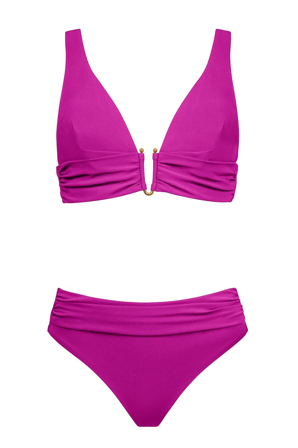 Maryan Mehlhorn LOW-PLUNGE TOP