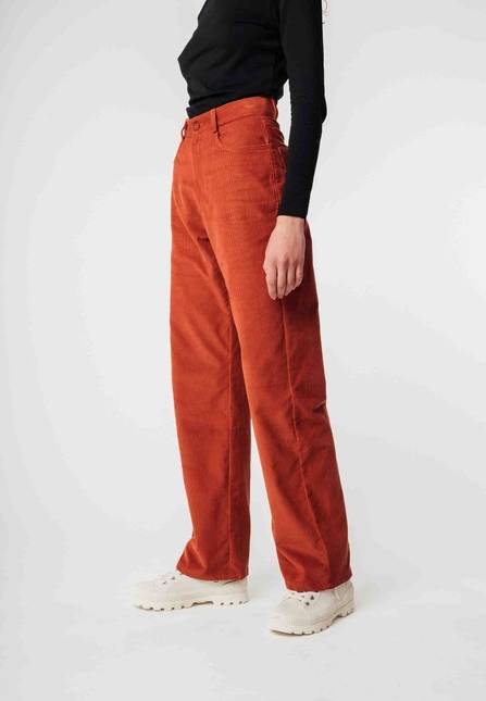 Melawear Cord Hose Mit Hohem Bund Und Weitem Bein OORJA