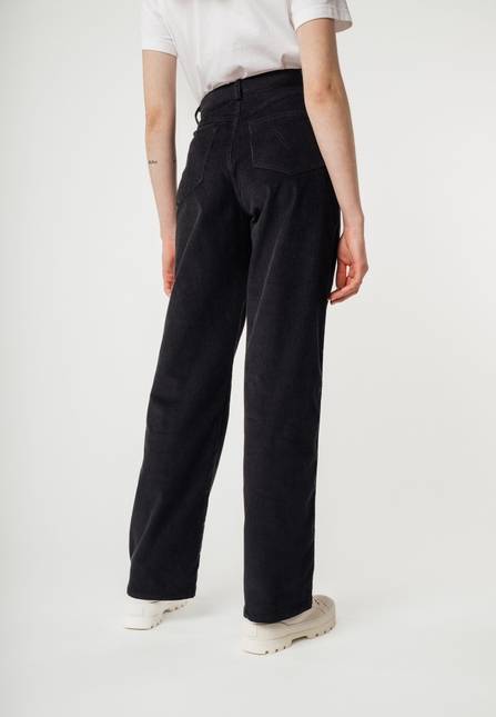 Melawear Cord Hose Mit Hohem Bund Und Weitem Bein OORJA