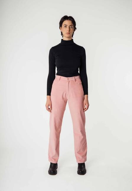 Melawear Cord Hose Mit Hohem Bund Und Weitem Bein OORJA