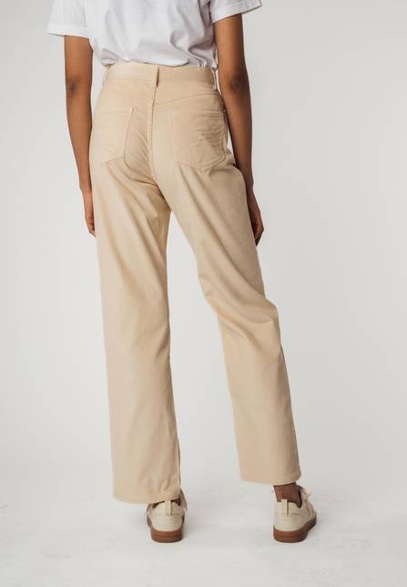 Melawear Cord Hose Mit Hohem Bund Und Weitem Bein OORJA