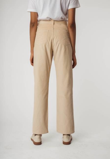 Melawear Cord Hose Mit Hohem Bund Und Weitem Bein OORJA