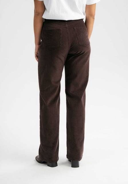 Melawear Cord Hose Mit Hohem Bund Und Weitem Bein OORJA