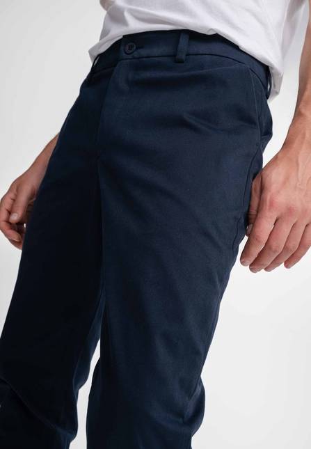 Melawear Herren Chinohose Mit Normaler Passform RANJITH