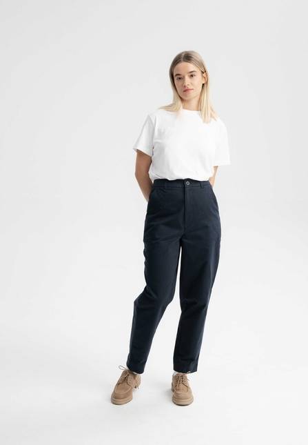 Melawear Hose Mit Hohem Bund Und Schmal Zulaufendem Bein JANAKI