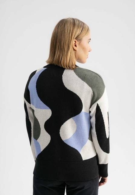 Melawear Jacquard Strickpullover Artist Edition Maggie