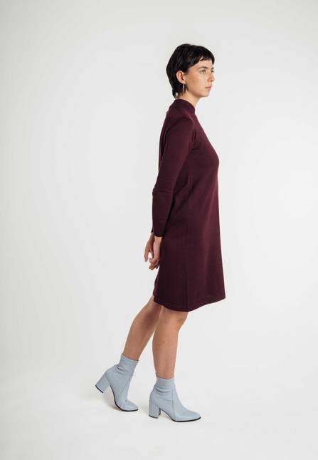 Melawear Basic Feinstrick Kleid HARLEEN