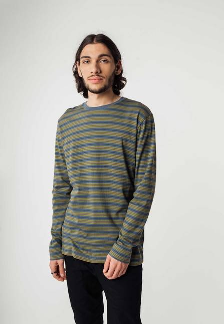 Melawear Basic Langarmshirt JERIN Stripes