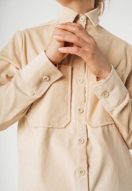 Melawear Cord Overshirt JIYA