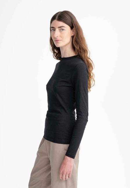 Melawear Damen Basic Langarmshirt DHIVYA