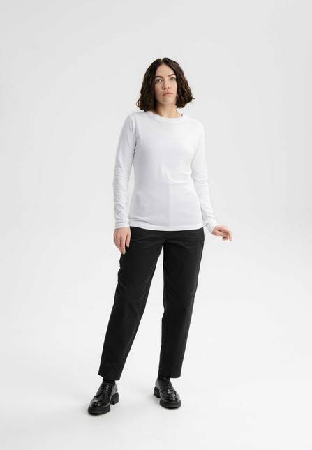 Melawear Damen Basic Langarmshirt DHIVYA
