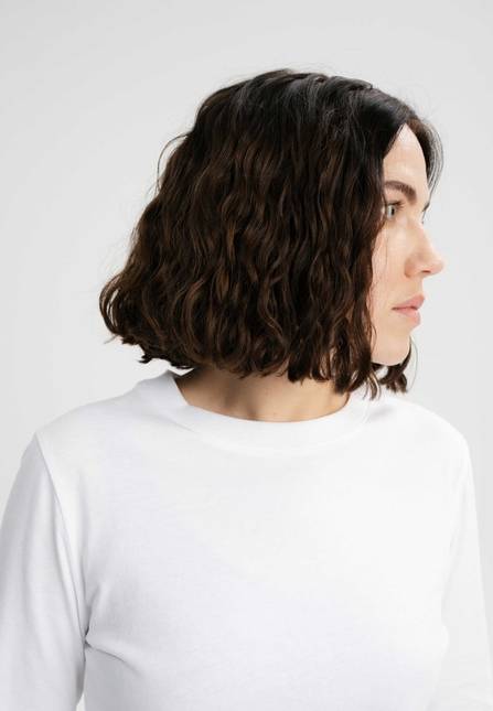 Melawear Damen Basic Langarmshirt DHIVYA