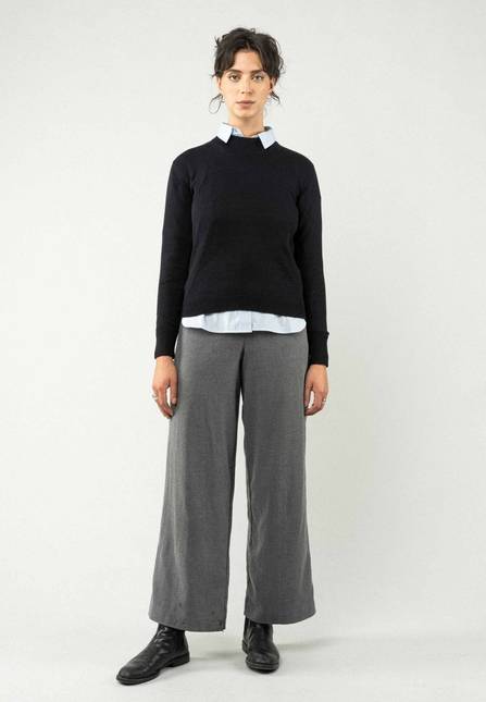 Melawear Damen Feinstrick-Pullover SADA