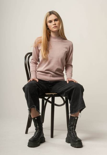 Melawear Damen Feinstrick-Pullover SADA