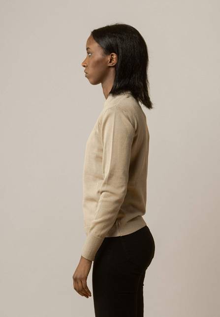 Melawear Damen Feinstrick-Pullover SADA