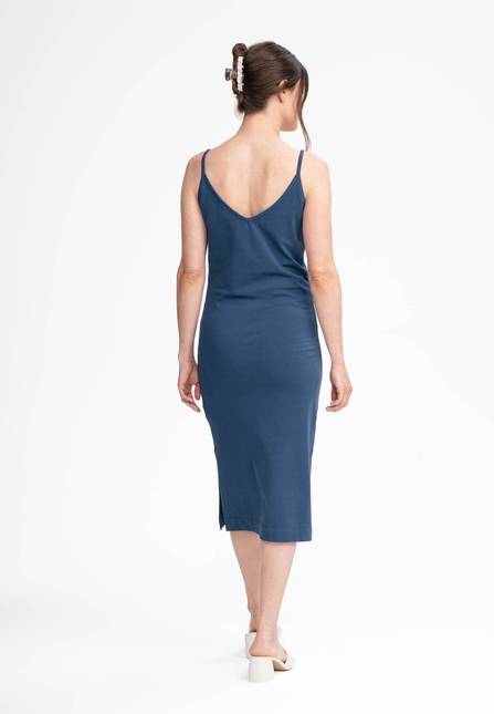 Melawear Damen Midi Trägerkleid SADHANA