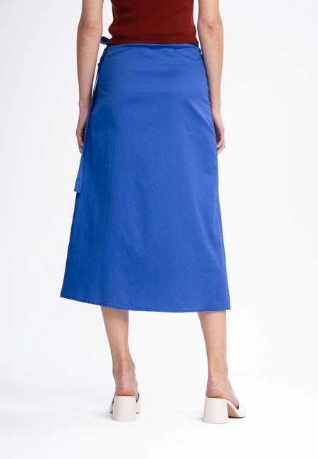 Melawear Damen Midi Wickelrock RUCHIKA