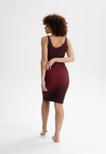 Melawear Damen Strick Kleid DIJA