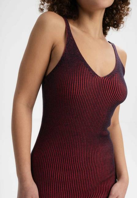 Melawear Damen Strick Kleid DIJA