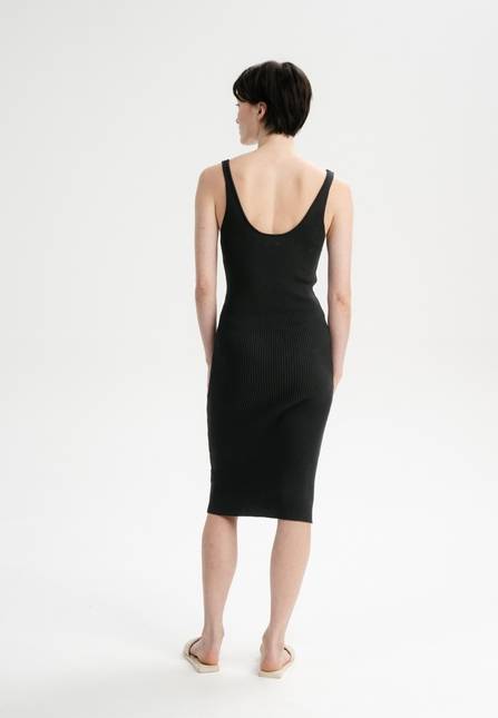 Melawear Damen Strick Kleid DIJA